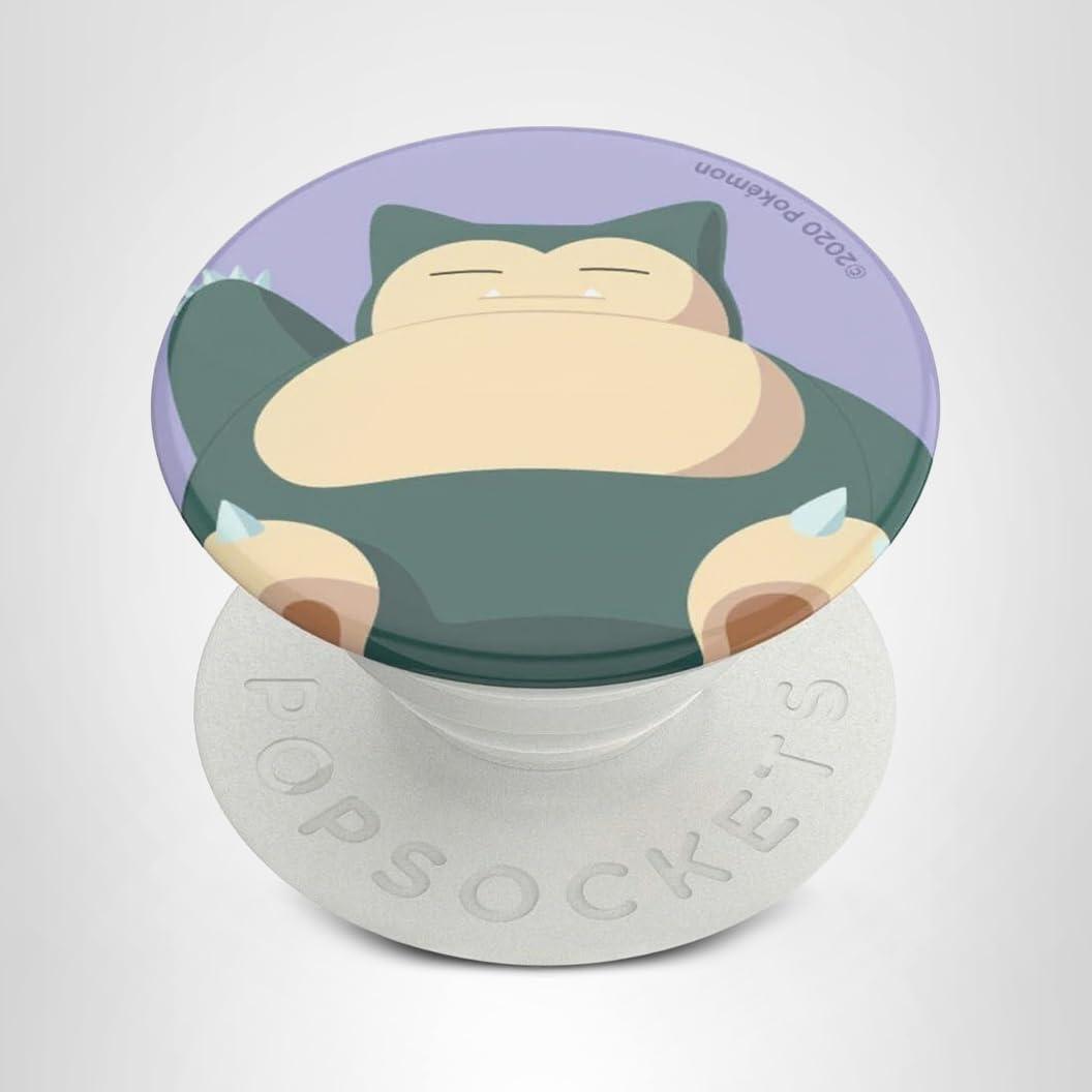 imagePopSockets Phone Grip for MagSafe with Kickstand Magnetic Stand Swappable Top Secure Hold for iPhone MagSafe Cases Phone ampamp Tablet Grip  Squirtle WaterSnorlax Knocked