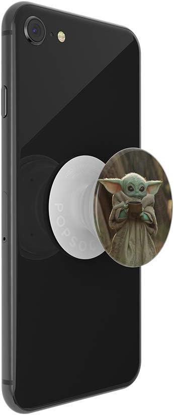 imagePopSockets Phone Grip for MagSafe with Kickstand Magnetic Stand Swappable Top Secure Hold for iPhone MagSafe Cases Phone ampamp Tablet Grip Starwars Enamel Death Star DimensionalThe Child Cup