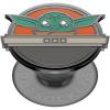 PopSockets Phone Grip for MagSafe with Kickstand, Magnetic Stand, Swappable Top, Secure Hold for iPhone MagSafe Cases, Phone & Tablet Grip, Starwars – Enamel Death Star Dimensional(Grogu Pod)