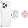 Pastel Pink Gingerbread Cookie Christmas Design PopSockets PopGrip for MagSafe(Magnetic PopGrip)