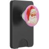 PopSockets Holiday Phone Grip & Stand, Holiday – Santa Pink PopSockets Adhesive PopGrip(Magnetic PopWallet)