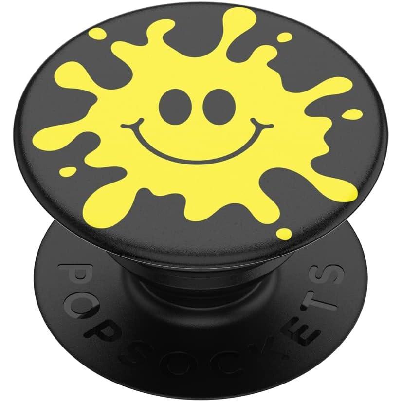 imagePopSockets Phone Grip for MagSafe with Kickstand Magnetic Stand Swappable Top Secure Hold for iPhone MagSafe Cases Phone ampamp Tablet Grip  Aurange TranslucentSplat