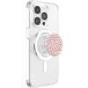 Cute Christmas Holiday Winter Candy Cane Design Pattern PopSockets PopGrip: Swappable Grip for Phones & Tablets PopSockets MagSafe PopGrip for iPhone(MagSafe)