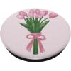 PopSockets Floral Phone Grip & Stand – Tulip Bouquet PopSockets PopGrip for MagSafe(Adhesive PopGrip)