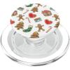 Christmas Gingerbread Pattern Cookie Xmas PopSockets PopGrip for MagSafe(Magnetic PopGrip)