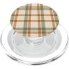 PopSockets Fall Phone Grip & Stand – Fall Plaid PopSockets PopGrip for MagSafe(Magnetic PopGrip)