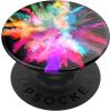 PopSockets Phone Grip for MagSafe with Kickstand, Magnetic Stand, Swappable Top, Secure Hold for iPhone MagSafe Cases, Phone & Tablet Grip – Aurange Translucent(Color Burst)