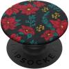 PopSockets Phone Grip with Expanding Kickstand – Poinsettia PopSockets Adhesive PopGrip(Adhesive PopGrip)