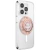 PopSockets Phone Grip for MagSafe with Kickstand, Magnetic Stand, Swappable Top, Secure Hold for iPhone MagSafe Cases, Phone & Tablet Grip, Disney – Enamel Marie in Bloom
