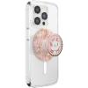 PopSockets Phone Grip for MagSafe with Kickstand, Magnetic Stand, Swappable Top, Secure Hold for iPhone MagSafe Cases, Phone & Tablet Grip, Disney – Enamel Marie in Bloom