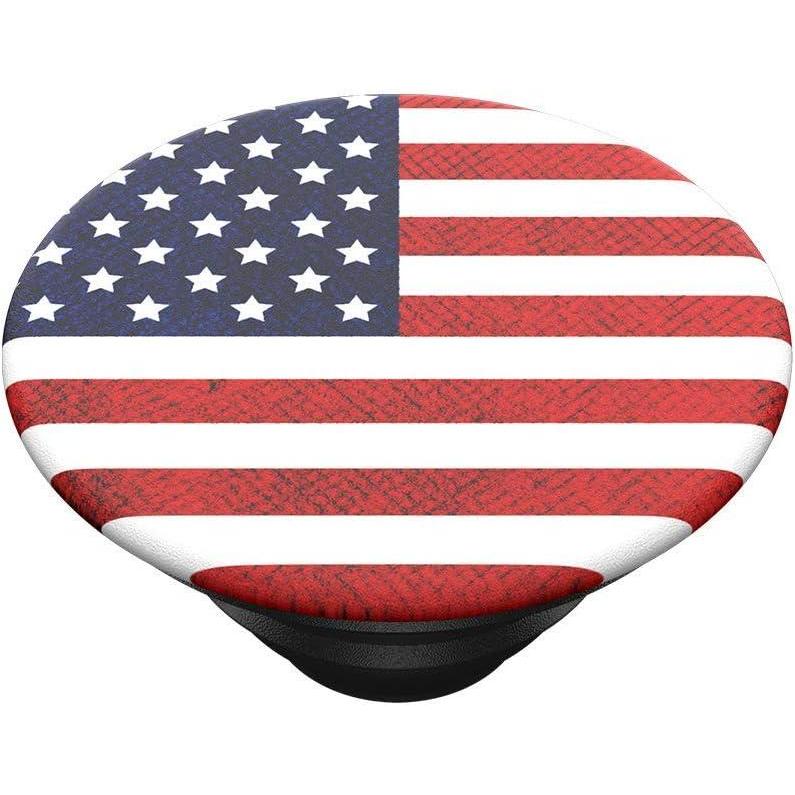 imagePopSockets PopTop Top only Base sold separately Swappable Top for PopGrip bases PopGrip Slide ampamp PopWallet American FlagAmerican Flag