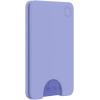 PopSockets Phone Wallet, Phone Card Holder, Wireless Charging, Wallet Compatible with MagSafe®(Periwinkle)