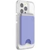 PopSockets Phone Wallet, Phone Card Holder, Wireless Charging, Wallet Compatible with MagSafe®(Periwinkle)