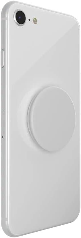 imagePopSockets Phone Grip with Expanding Kickstand Solid PopGrip WisteriaWhite