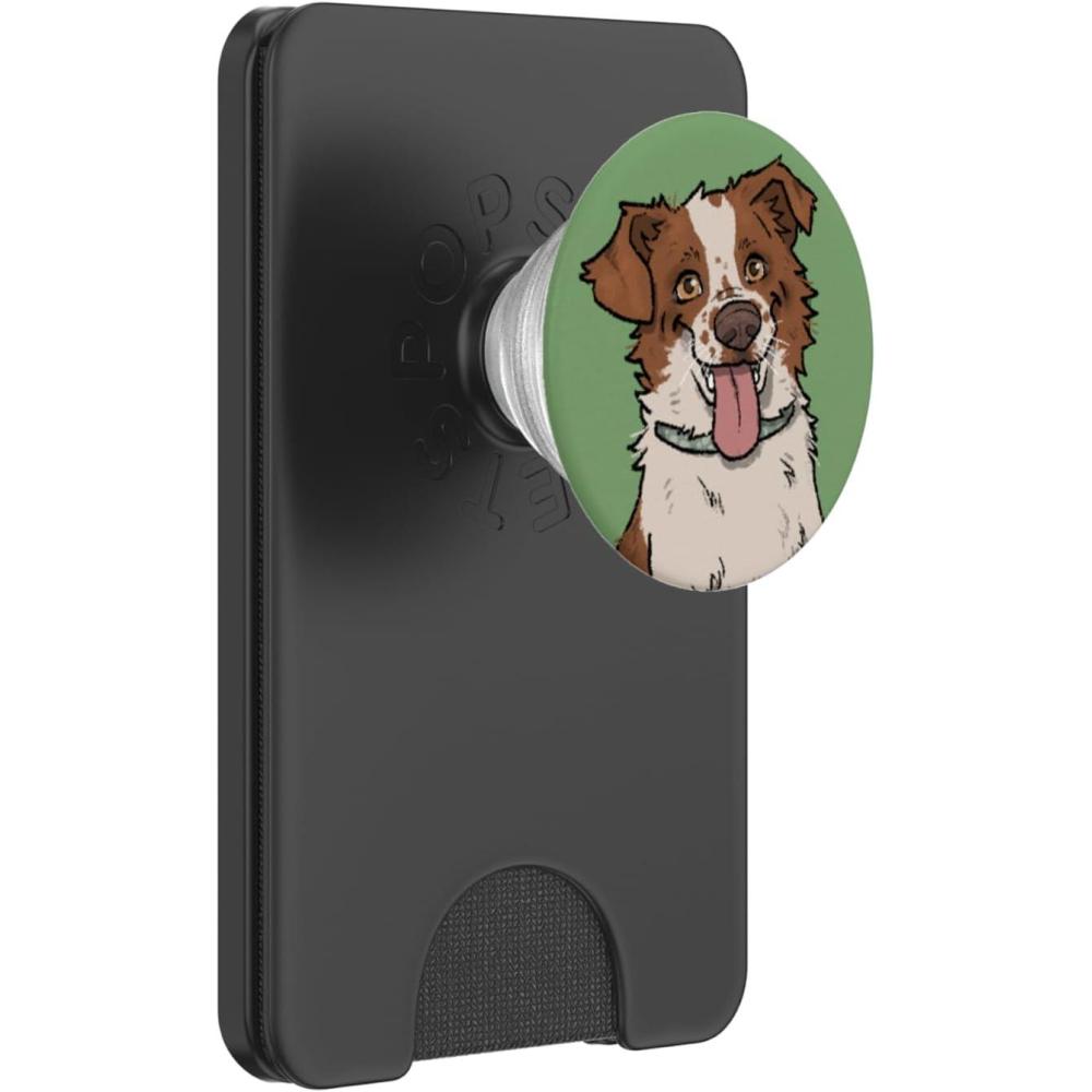imagePopSockets Phone Grip  Dog PopSocket  Cattle Dog PopSockets Adhesive PopGripMagnetic PopWallet