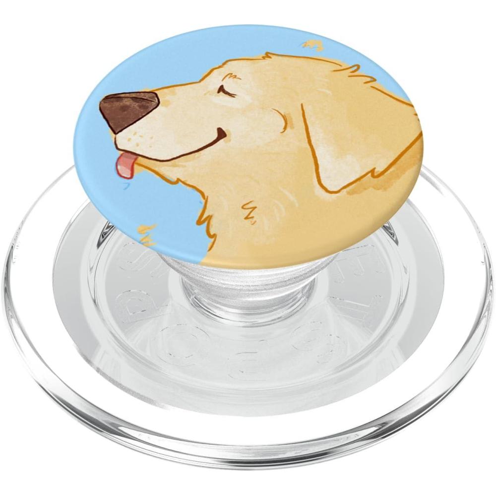 imagePopSockets Phone Grip  Dog PopSocket  Golden Boy PopSockets Adhesive PopGripMagnetic PopGrip