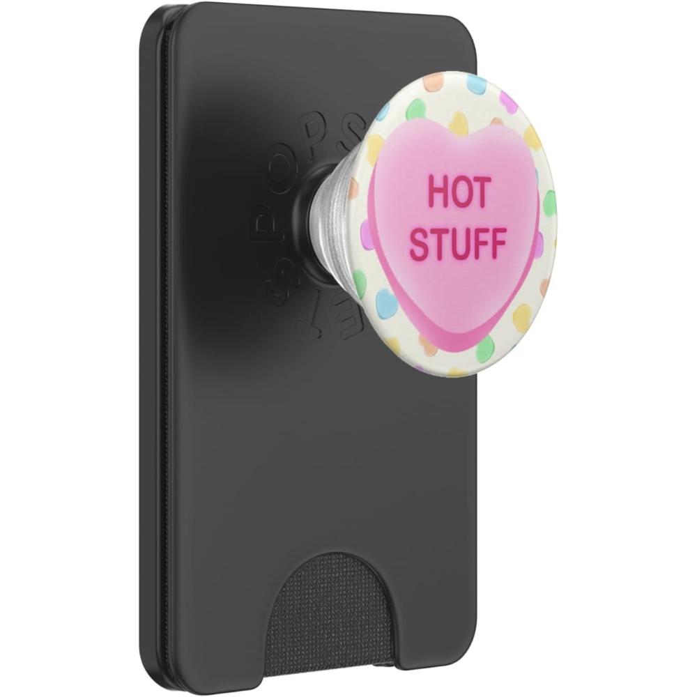 imagePopSockets Phone Grip with Expanding Kickstand  Hot Stuff PopSockets Adhesive PopGripMagnetic PopWallet