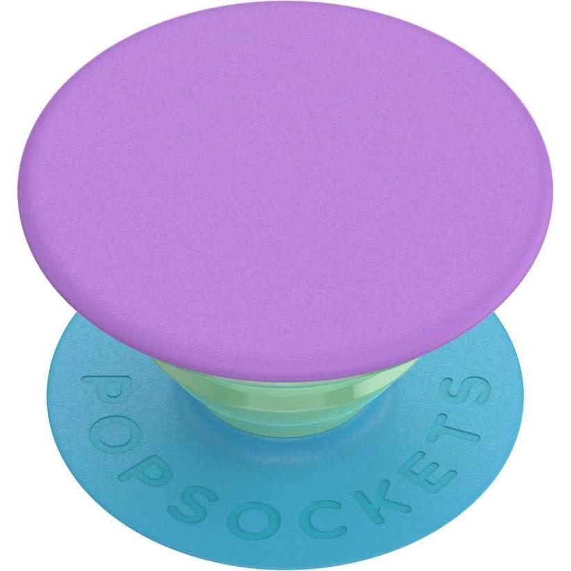 imagePopSockets Phone Grip with Expanding Kickstand Solid PopGrip WisteriaLavender