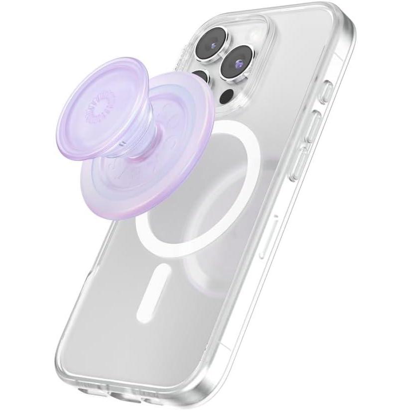 imagePopSockets Phone Grip with Expanding Kickstand Solid PopGrip WisteriaOpaalescent