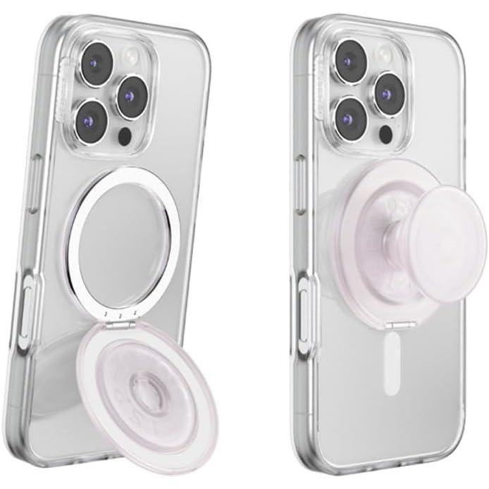 imagePopSockets Phone Grip with Expanding Kickstand Solid PopGrip WisteriaOpalescent
