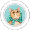 PopSockets Phone Grip – Cat PopSocket – Cat Meemaw PopSockets Adhesive PopGrip(Magnetic PopGrip)