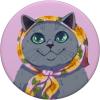 PopSockets Phone Grip – Cat PopSocket – Granny Cat PopSockets Adhesive PopGrip(Adhesive PopGrip)