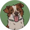 PopSockets Phone Grip – Dog PopSocket – Cattle Dog PopSockets Adhesive PopGrip(Adhesive PopGrip)