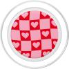 PopSockets Phone Grip – Heart PopSocket – Checkmate Heart PopSockets Adhesive PopGrip(Magnetic PopGrip)