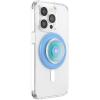 ​​​​PopSockets Phone Grip with Expanding Kickstand, Solid PopGrip – Wisteria(Blue Clear)