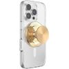 ​​​​PopSockets Phone Grip with Expanding Kickstand, Solid PopGrip – Wisteria(Gold Radial)