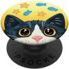PopSockets Phone Grip – Cat PopSocket – Boss The Cat PopSockets Adhesive PopGrip(Adhesive PopGrip)