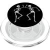 PopSockets Phone Grip – Funny PopSocket – Dancing Skeleton PopSockets Adhesive PopGrip(Magnetic PopGrip)