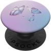 PopSockets Phone Grip, Butterfly PopSocket- 90’s Butterflies PopSockets Adhesive PopGrip(Adhesive PopGrip)