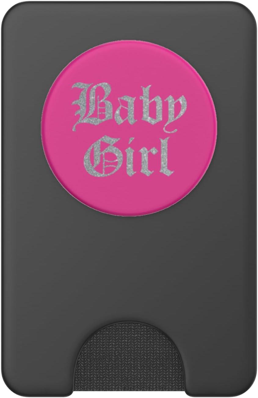 imagePopSockets Phone Grip with Expanding Kickstand Baby Girl PopSockets Adhesive PopGripMagnetic PopWallet