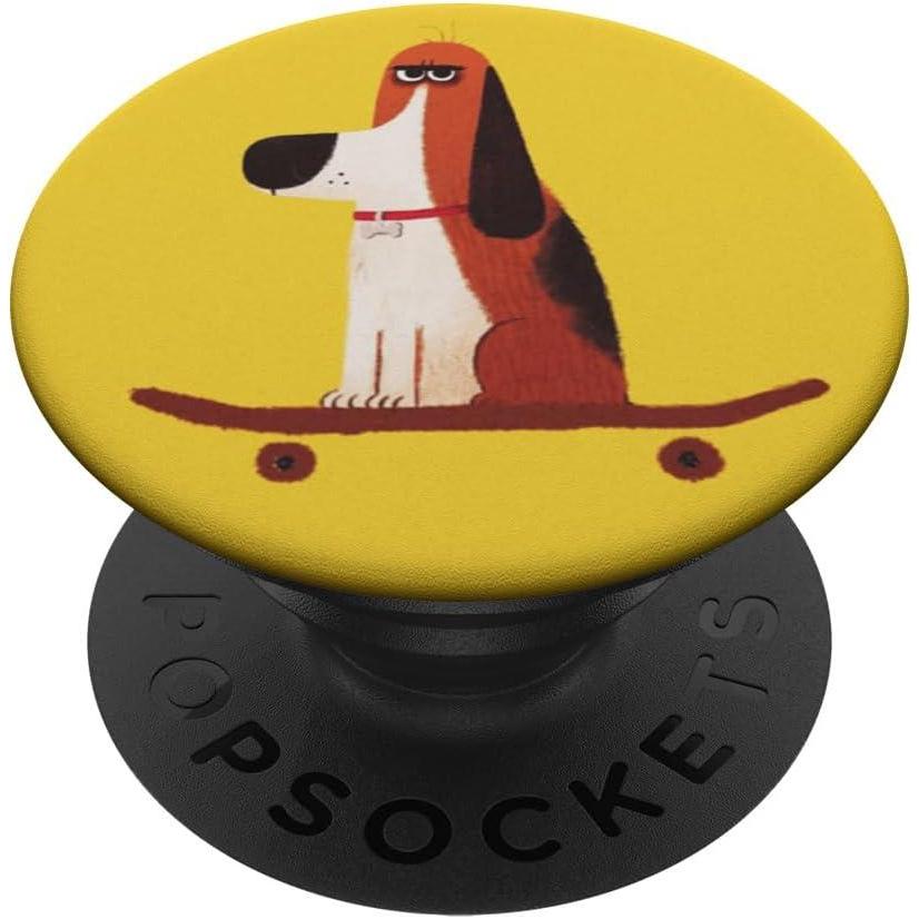 imagePopSockets Phone Grip  Dog PopSocket  Skateboard Dog PopSockets Adhesive PopGripAdhesive PopGrip