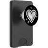 PopSockets Phone Grip – Heart PopSocket – Pixel Heart PopSockets Adhesive PopGrip(Magnetic PopWallet)