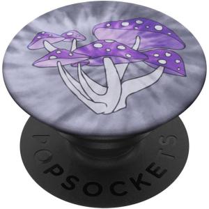 PopSockets Phone Grip – Mushroom PopSocket – Tie Dye Toad PopSockets Adhesive PopGrip(Adhesive PopGrip)
