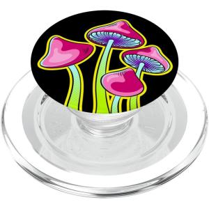 PopSockets Phone Grip – Mushroom PopSocket – Trippy Shroom PopSockets Adhesive PopGrip(Magnetic PopGrip)