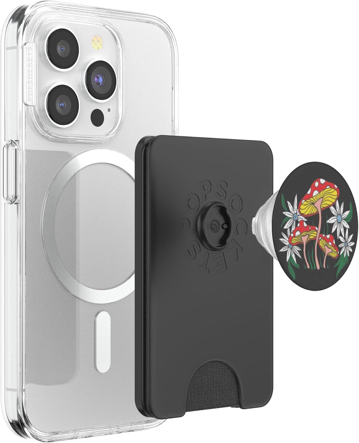 imagePopSockets Phone Grip Mushroom PopSocket Shiitake PopSockets Adhesive PopGripMagnetic PopWallet