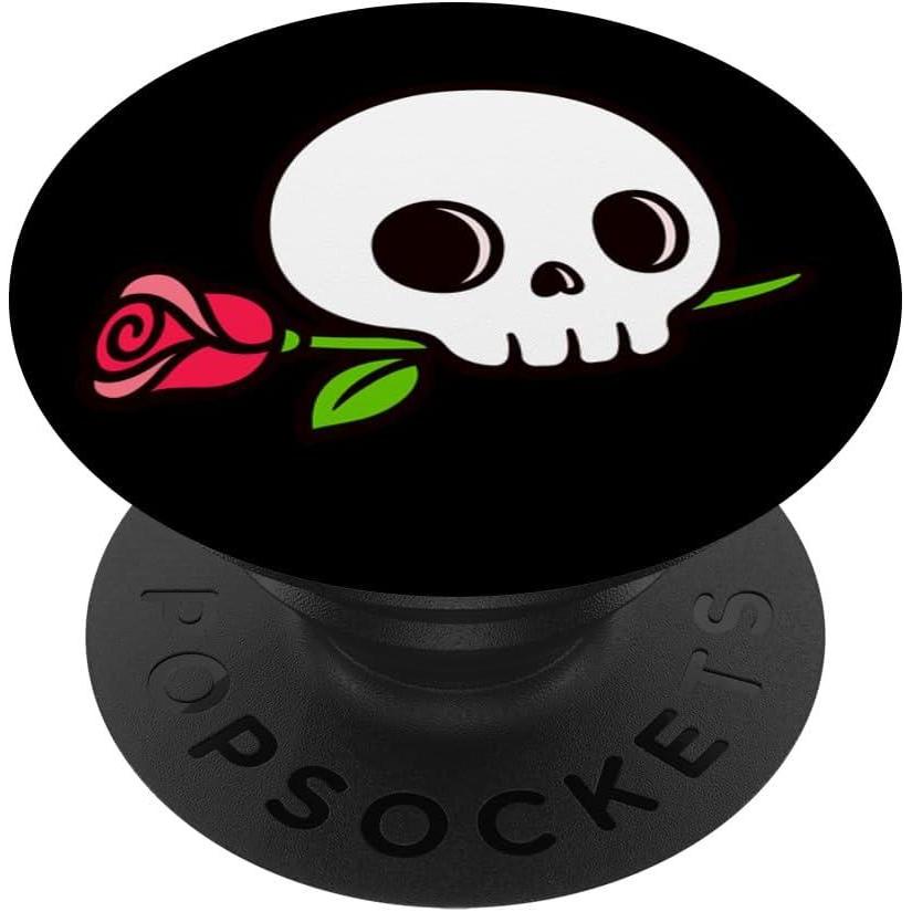 imagePopSockets Skull ampamp Goth Phone Grip ampamp Stand  Skull Cutie PopSockets Adhesive PopGripAdhesive PopGrip