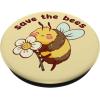 PopSockets Phone Grip – Bee PopSocket – Save The Bees PopSockets Adhesive PopGrip(Adhesive PopGrip)