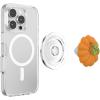 PopSockets Phone Grip for MagSafe with Kickstand, Magnetic Stand, Swappable Top, Secure Hold for iPhone MagSafe Cases, Phone & Tablet Grip, Harry Potter – PopOut Pumpkin