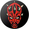PopSockets Phone Grip for MagSafe with Kickstand, Magnetic Stand, Swappable Top, Secure Hold for iPhone MagSafe Cases, Phone & Tablet Grip, Starwars – Enamel Welcome to Mustafar(Darth Maul)