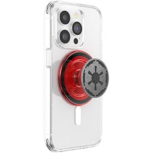 PopSockets Phone Grip for MagSafe with Kickstand, Magnetic Stand, Swappable Top, Secure Hold for iPhone MagSafe Cases, Phone & Tablet Grip, Starwars – Enamel Welcome to Mustafar(Long Live)