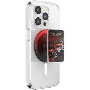 PopSockets Phone Grip for MagSafe with Kickstand, Magnetic Stand, Swappable Top, Secure Hold for iPhone MagSafe Cases, Phone & Tablet Grip, Starwars – Enamel Welcome to Mustafar(Welcome to Mustafar)