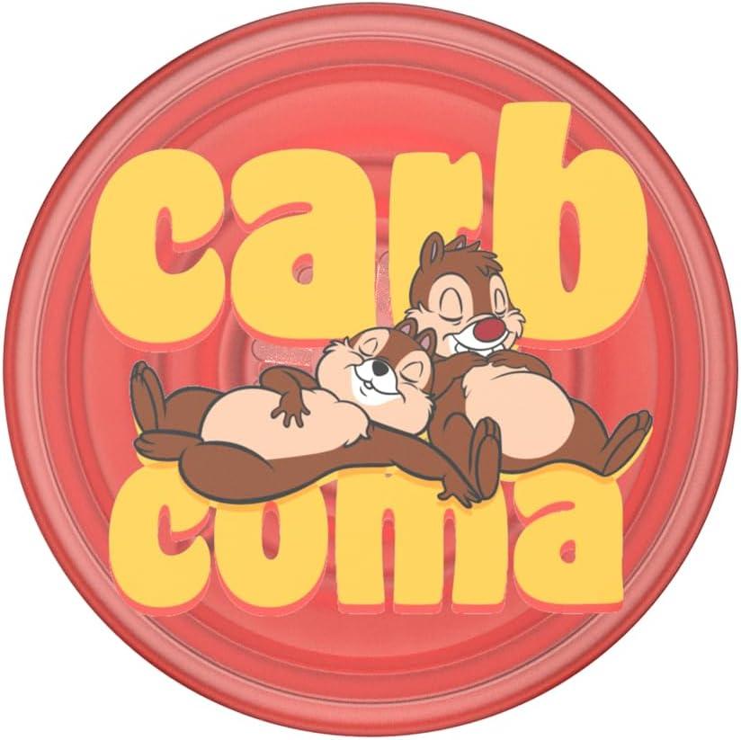 imagePopSockets Phone Grip with Expanding Kickstand Adhesive Grip Disney Breakfast Buddies Chip n Dale Carb Coma