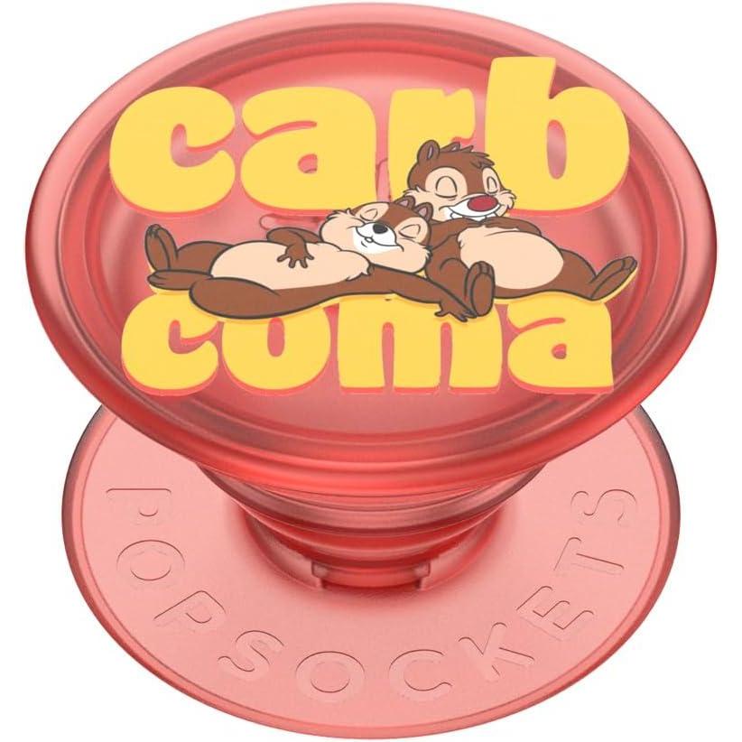 imagePopSockets Phone Grip with Expanding Kickstand Adhesive Grip Disney Breakfast Buddies  Chip n Dale Carb Coma