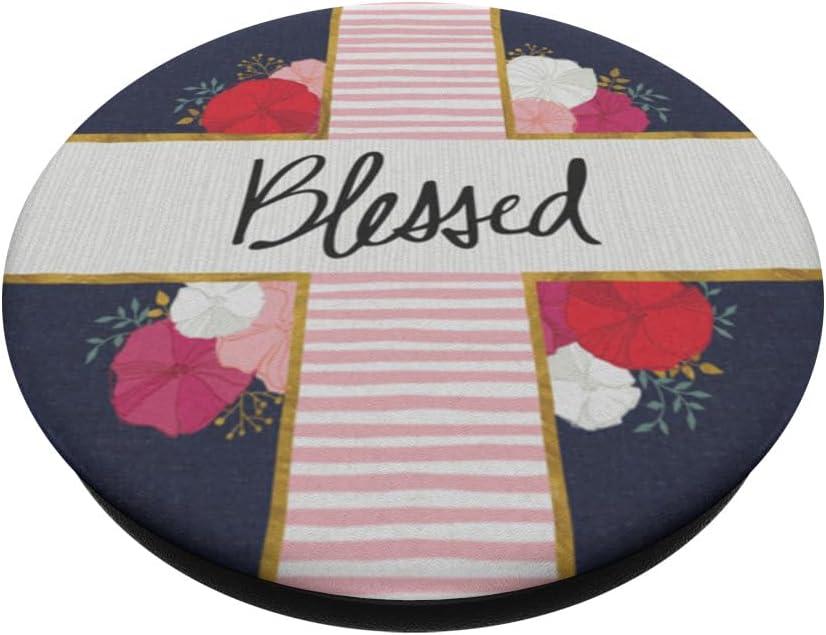 imagePopSockets Phone Grip with Expanding Kickstand Blessed PopSockets Adhesive PopGripAdhesive PopGrip