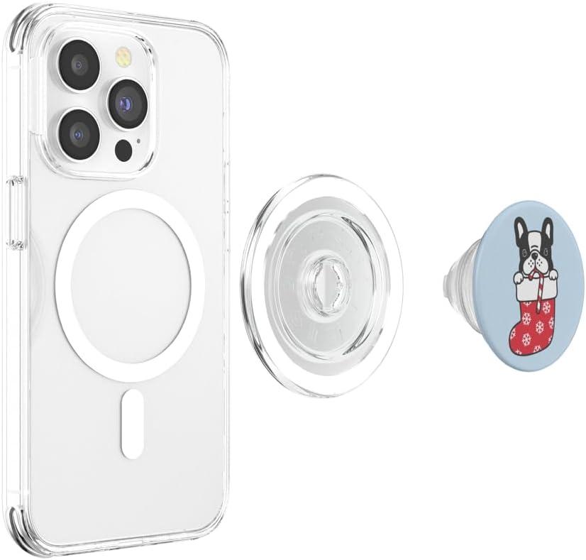 imagePopSockets Phone Grip with Expanding Kickstand Stocking Pup PopSockets Adhesive PopGripMagnetic PopGrip