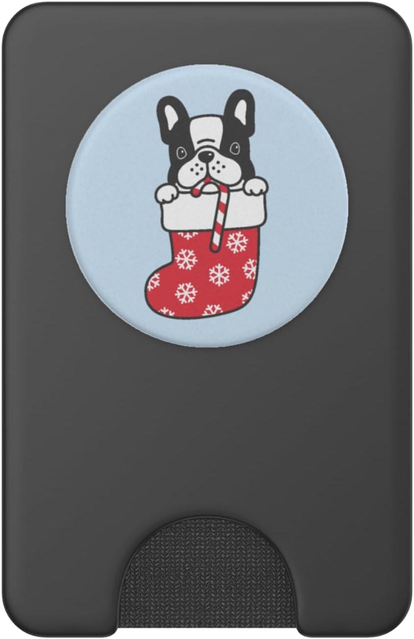 imagePopSockets Phone Grip with Expanding Kickstand Stocking Pup PopSockets Adhesive PopGripMagnetic PopWallet